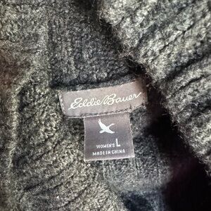 Eddie Bauer Women's Charcoal Knit Top